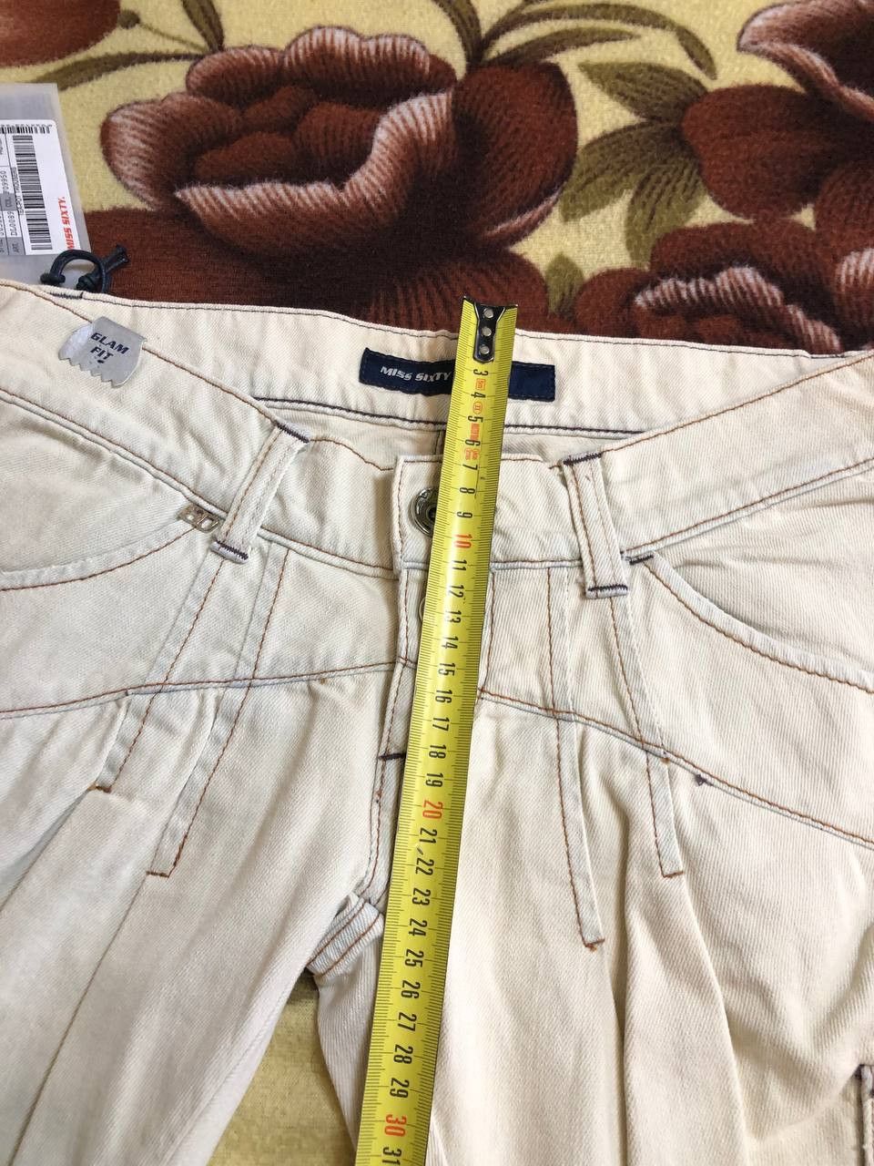 Miss Sixty Miss Sixty Zippered Pockets Straight Leg Jeans cargo Size 28" / US 6 / IT 42 - 9 Thumbnail