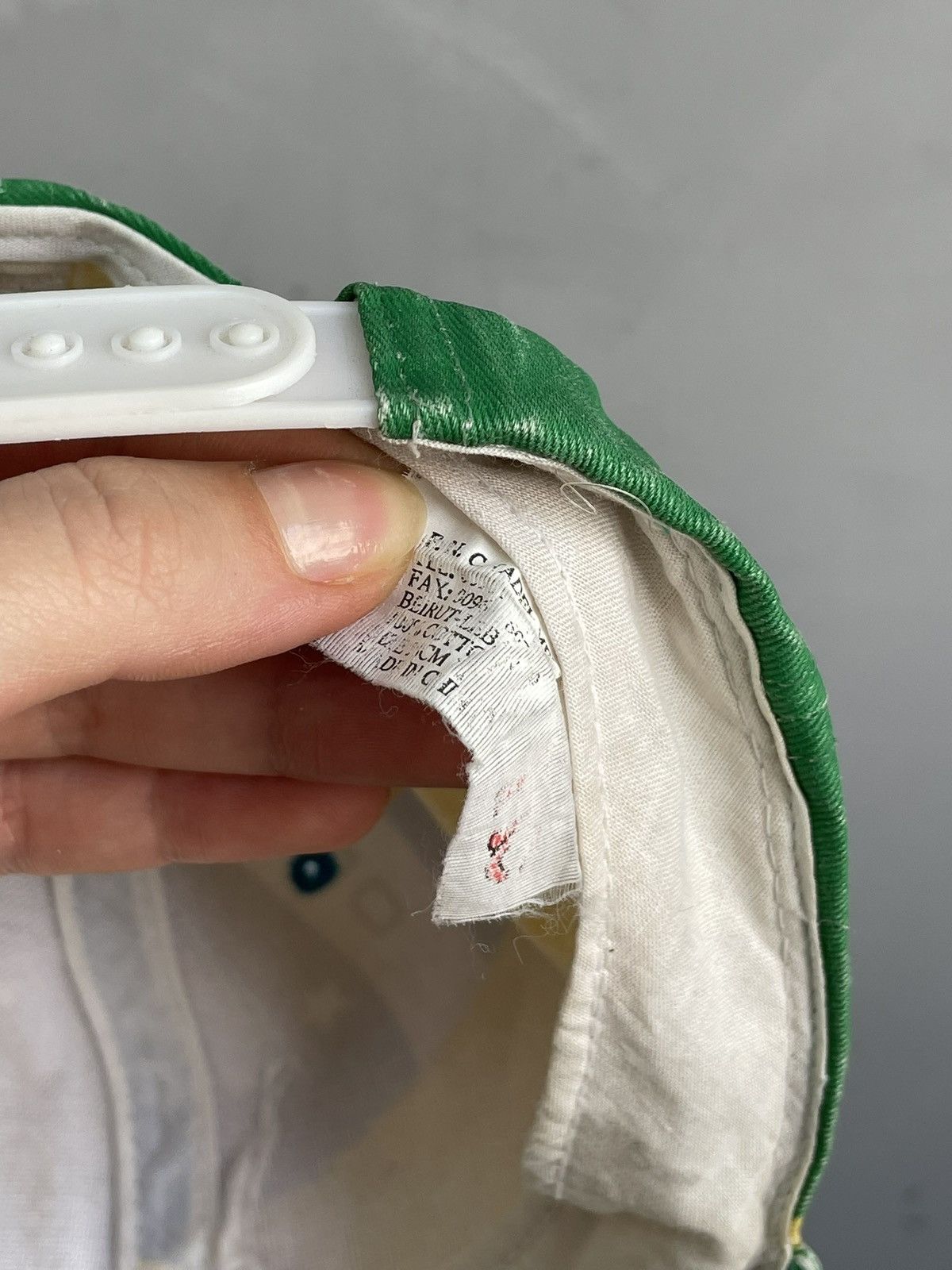 Other Rare world Brazil big logo hat cap y2k 90s Size ONE SIZE - 15 Thumbnail