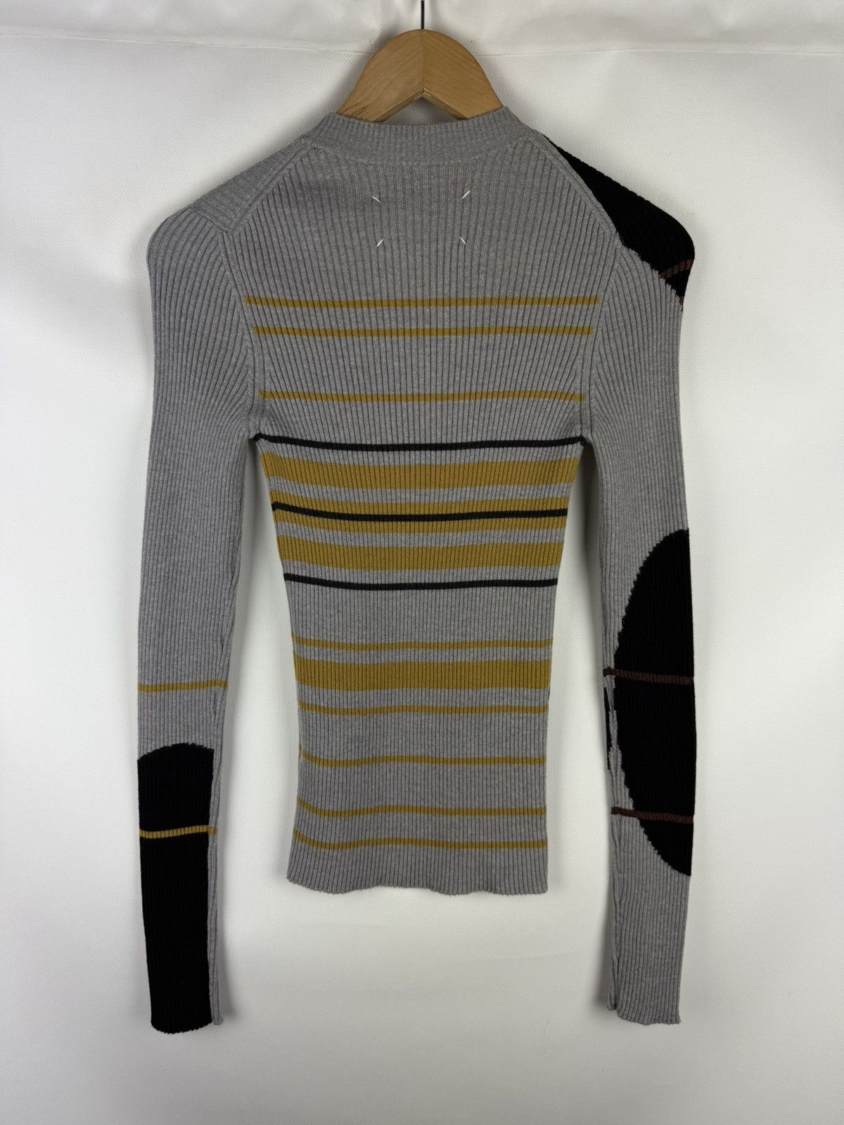 Maison Margiela Margiela Runaway Geometric Pattern Wool Sweater Pullover Size S / US 4 / IT 40 - 14 Thumbnail