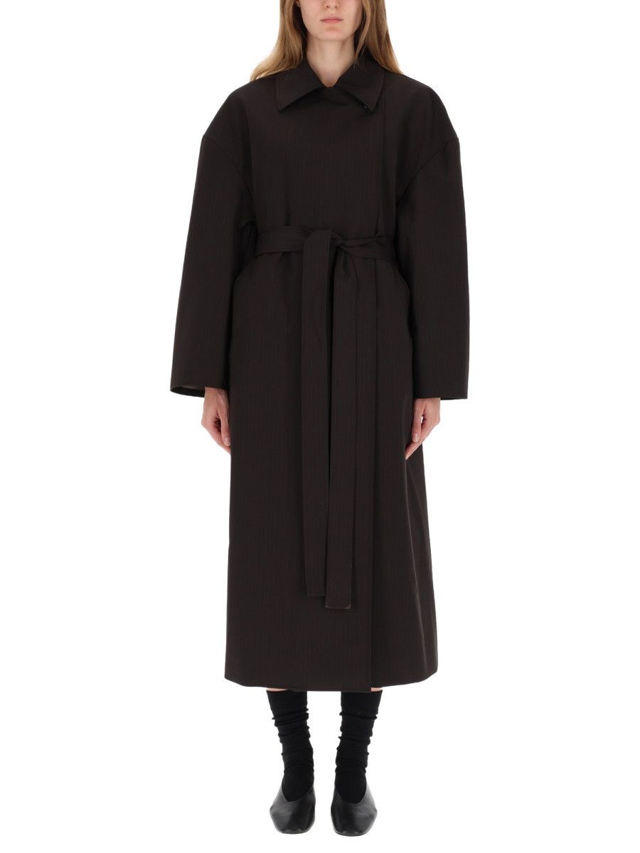 Our Legacy OUR LEGACY TRENCH COAT "CHURCHILL" - BLACK (FR 36) Size XS / US 0-2 / IT 36-38 - 1 Thumbnail