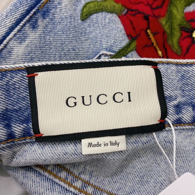 Gucci Gucci Embroidered skirt Size 27" / US 4 / IT 40 - 6 Thumbnail