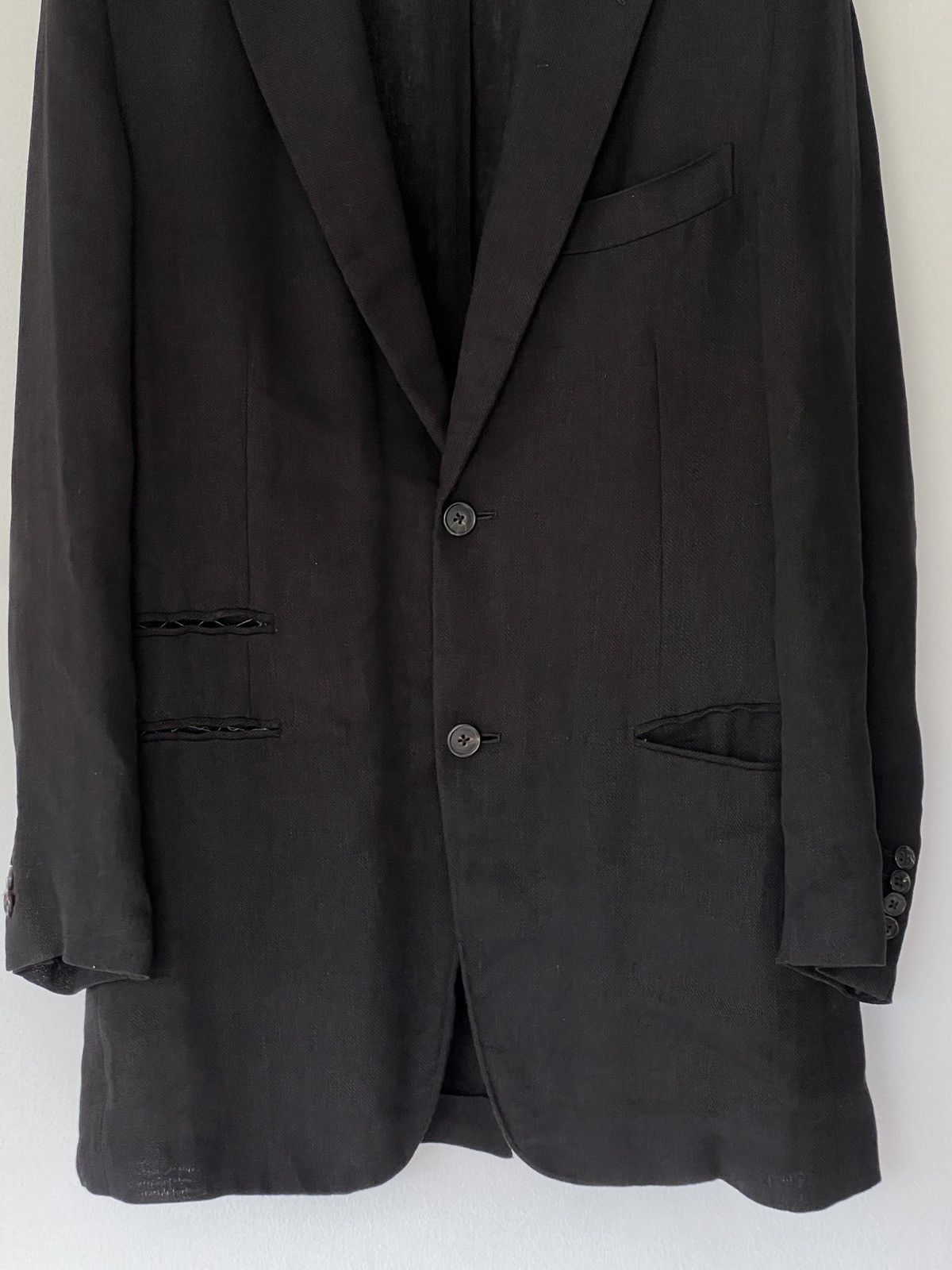 Hermes Hermes bamboo linen blazer Size 38R - 3 Thumbnail