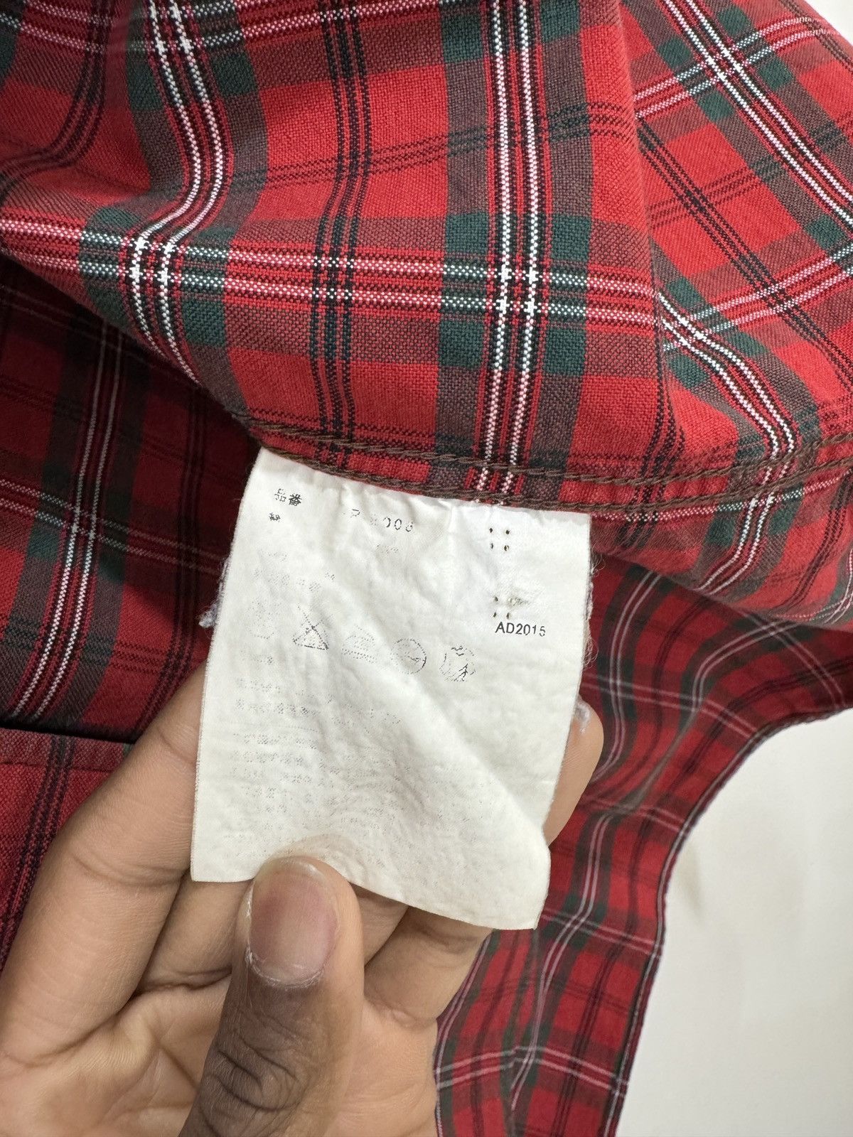 Comme des Garcons Comme des garcons homme plaid shirt Size US M / EU 48-50 / 2 - 5 Thumbnail