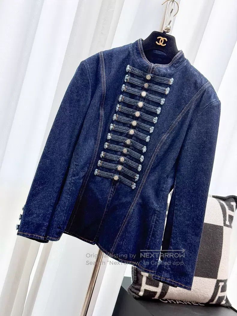 Dior Dior Buckle-waisted denim jacket Size S / US 4 / IT 40 - 2 Thumbnail
