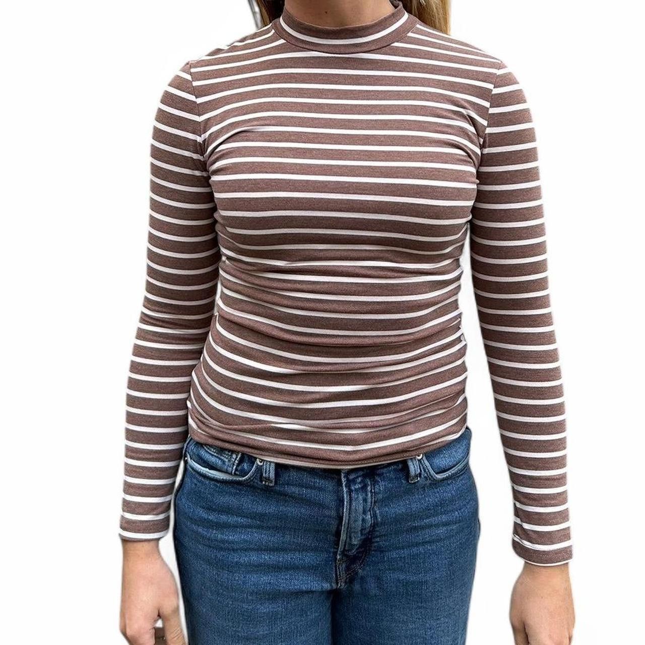 H&M H&M Women's Brown Shirt Size S / US 4 / IT 40 - 2 Thumbnail
