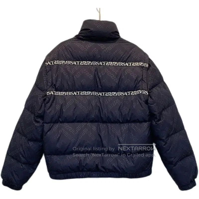 Versace Versace Men's Black Puffer Jacket Medium . Size US M / EU 48-50 / 2 - 2 Thumbnail
