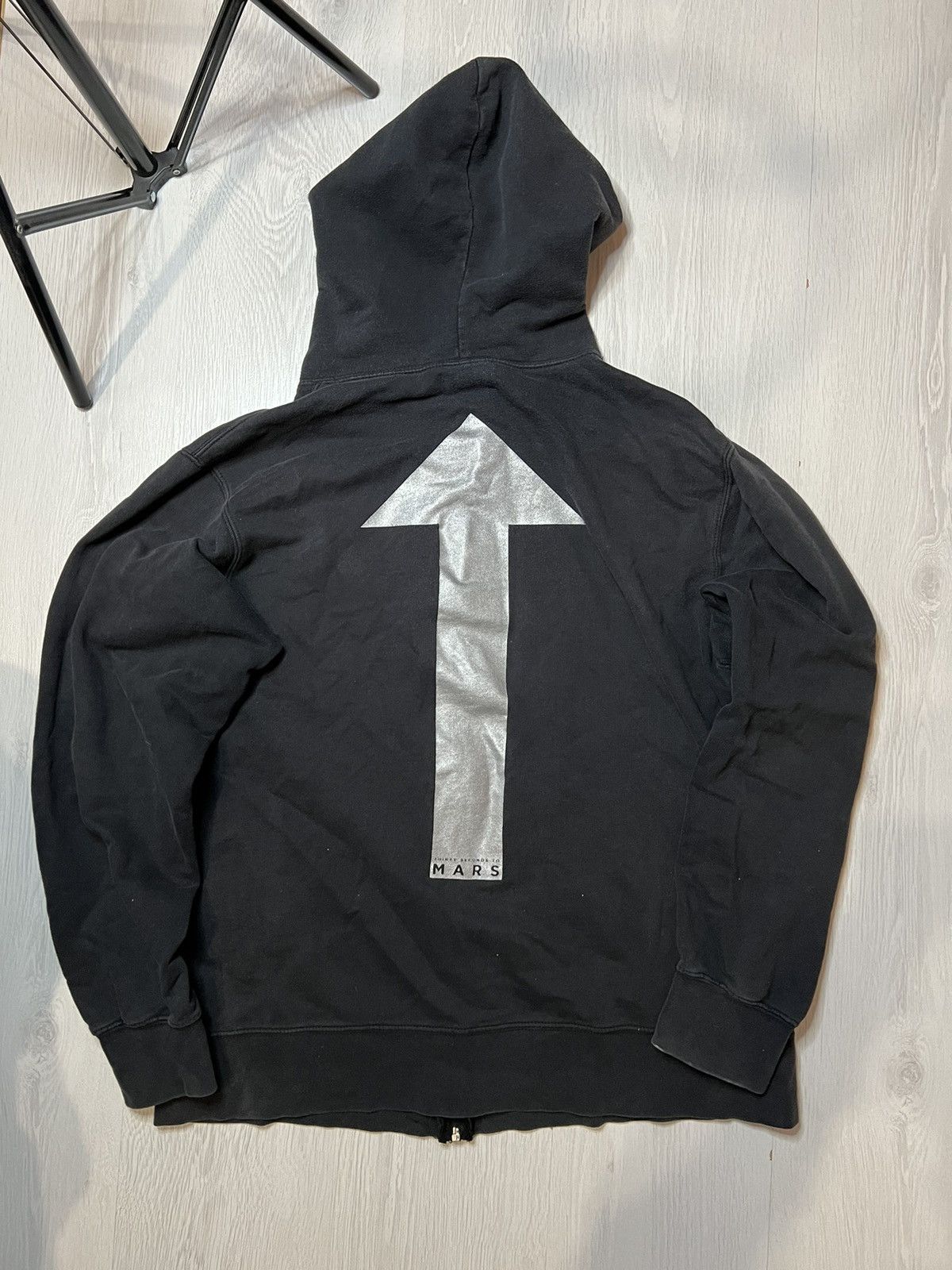 Band Tees Thirty Seconds to Mars Vintage zip up Hoodie Size US L / EU 52-54 / 3 - 5 Thumbnail