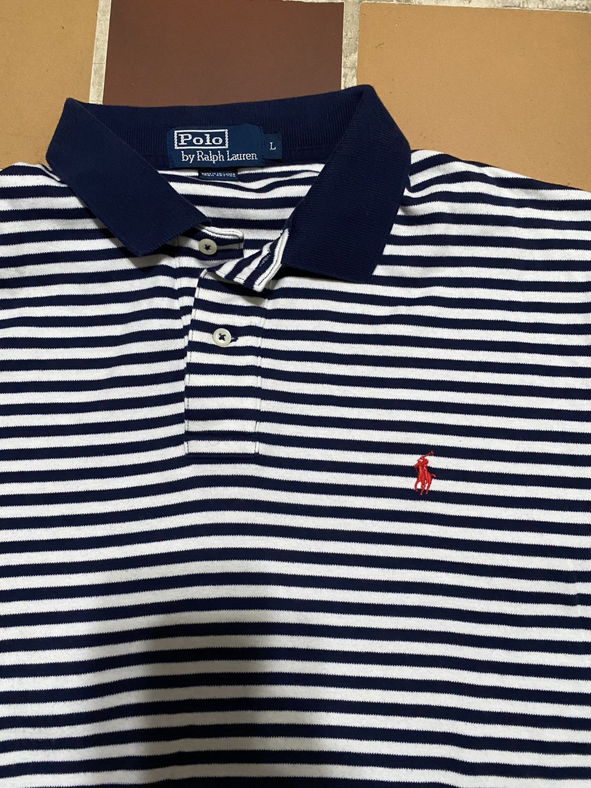 Polo Ralph Lauren Polo Ralph Lauren Striped Preppy shirt Size US L / EU 52-54 / 3 - 2 Thumbnail