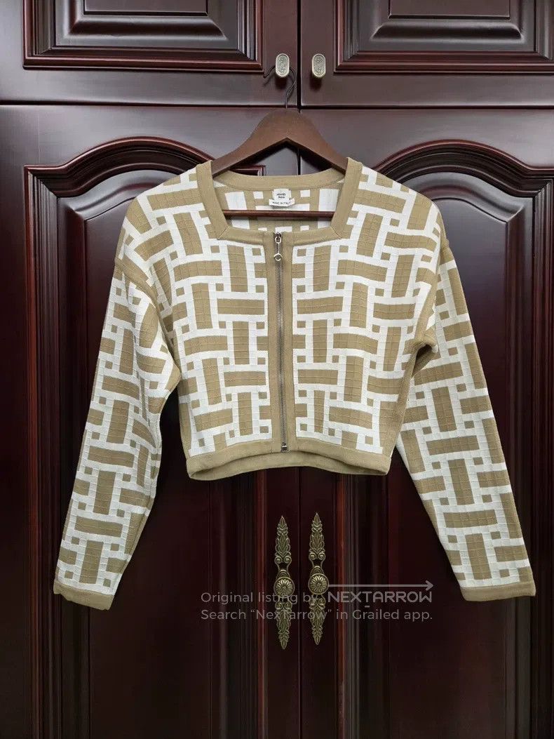 Hermes Hermes Spring/Summer Short Jacket - 64% Mulberry Silk Inc Size XS / US 0-2 / IT 36-38 - 1 Thumbnail