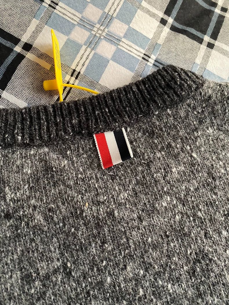 Thom Browne Thom browne Classic four-bar round-neck pullover sweater 25 Size US M / EU 48-50 / 2 - 7 Thumbnail