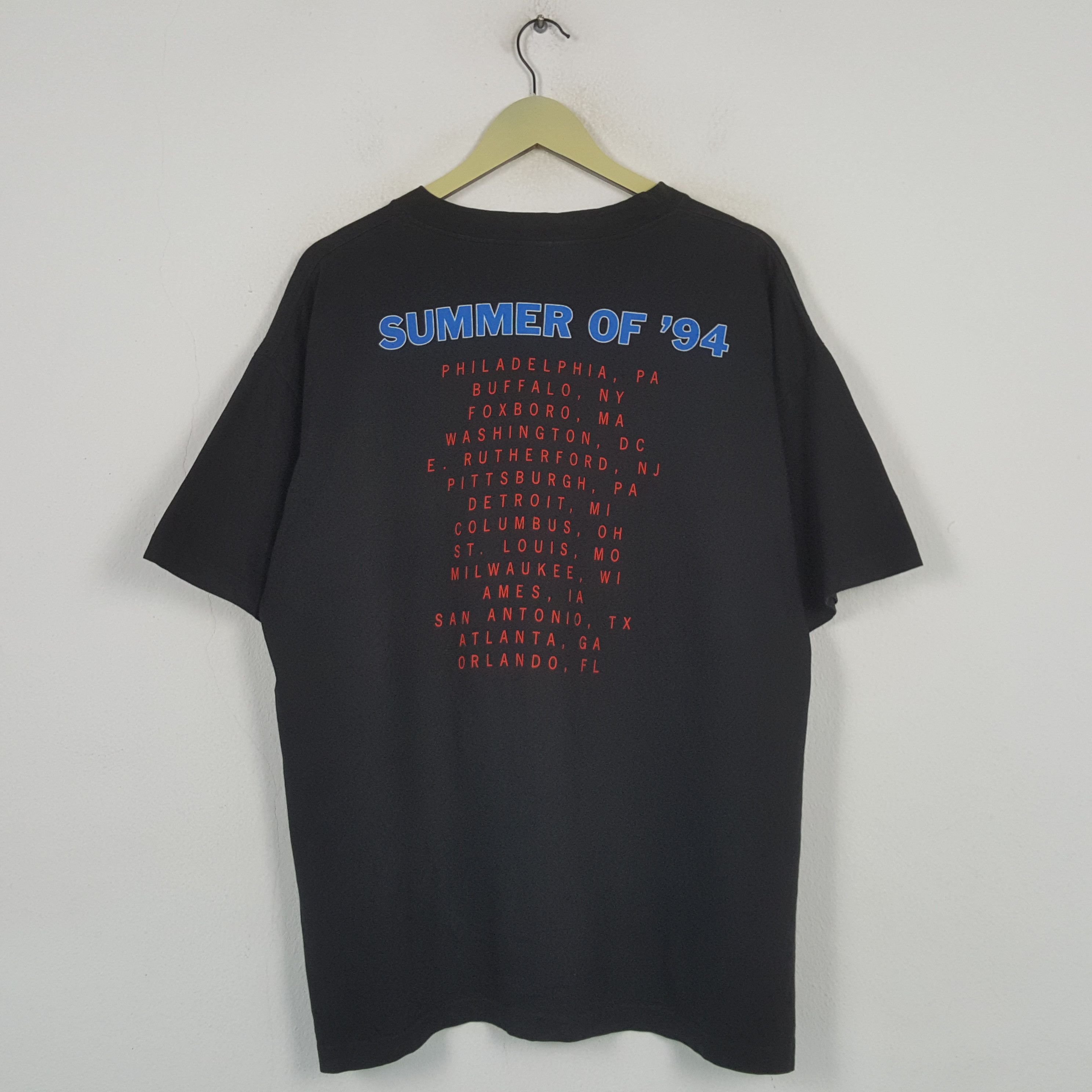 Band Tees Vintage 1994 Billy Joey / Eliton John T-shirt Size US XL / EU 56 / 4 - 3 Thumbnail