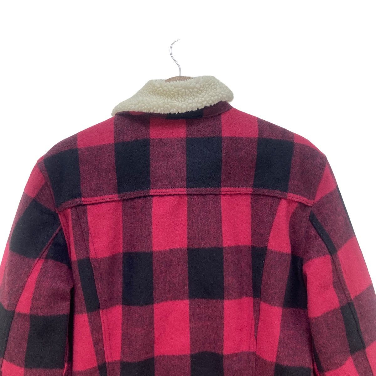 Levi's Levi’s Fleece Sherpa Plaid Tartan Trucker Jacket Size US S / EU 44-46 / 1 - 15 Thumbnail