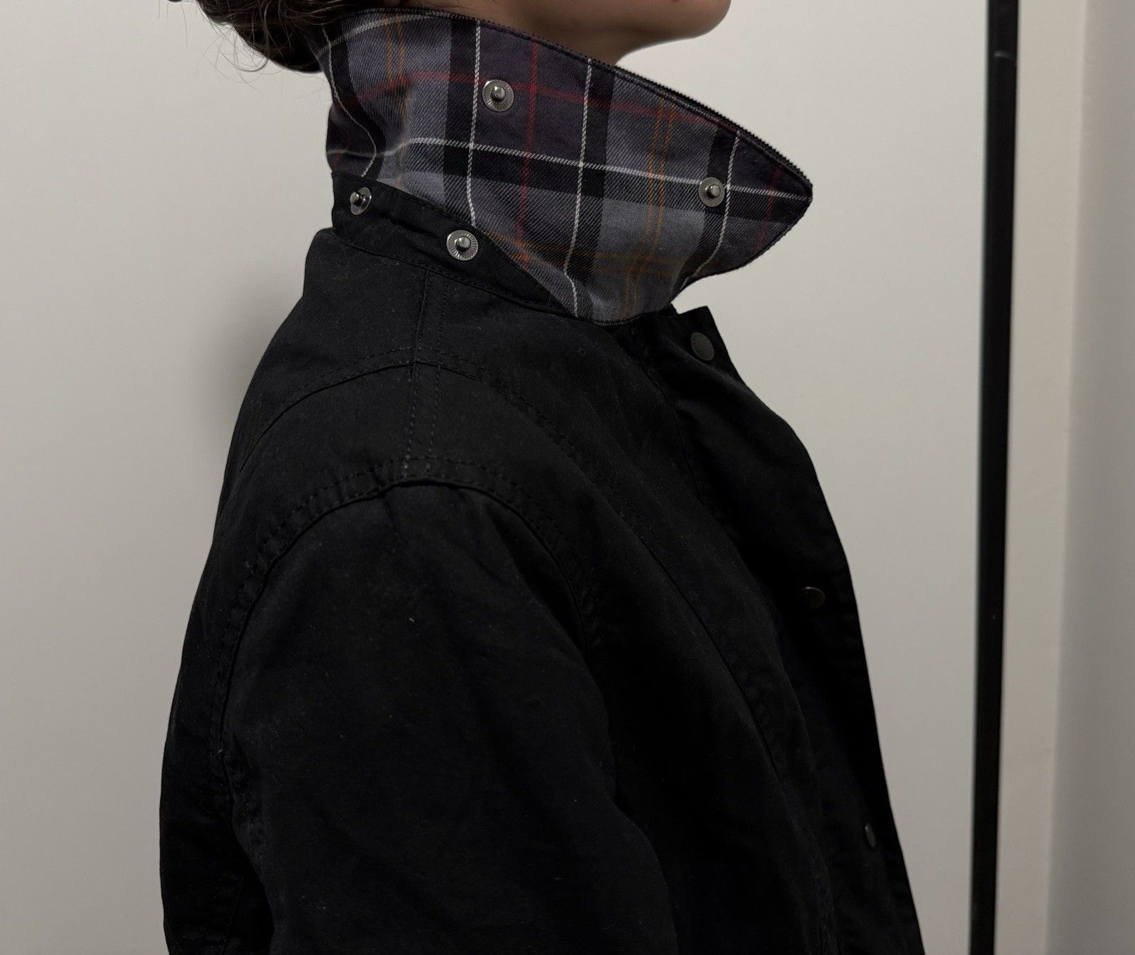 Barbour Barbour Belsay Wax Cotton Jacket Ladies Waxed Coat Tartan Size XL / US 12-14 / IT 48-50 - 10 Thumbnail