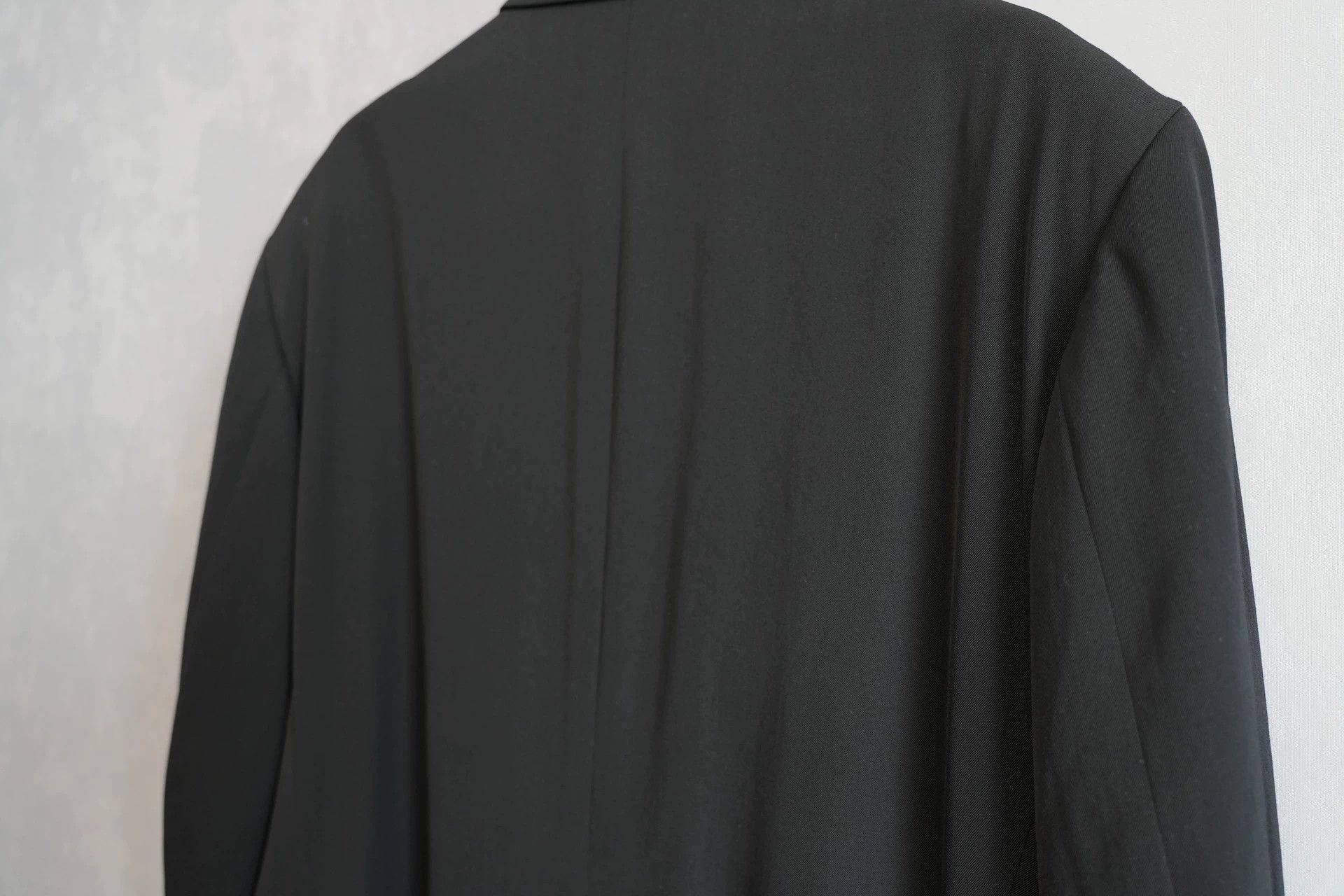 Yohji Yamamoto Yohji Yamamoto 03SS Embroidered Badge Wool Coat Size US L / EU 52-54 / 3 - 4 Thumbnail