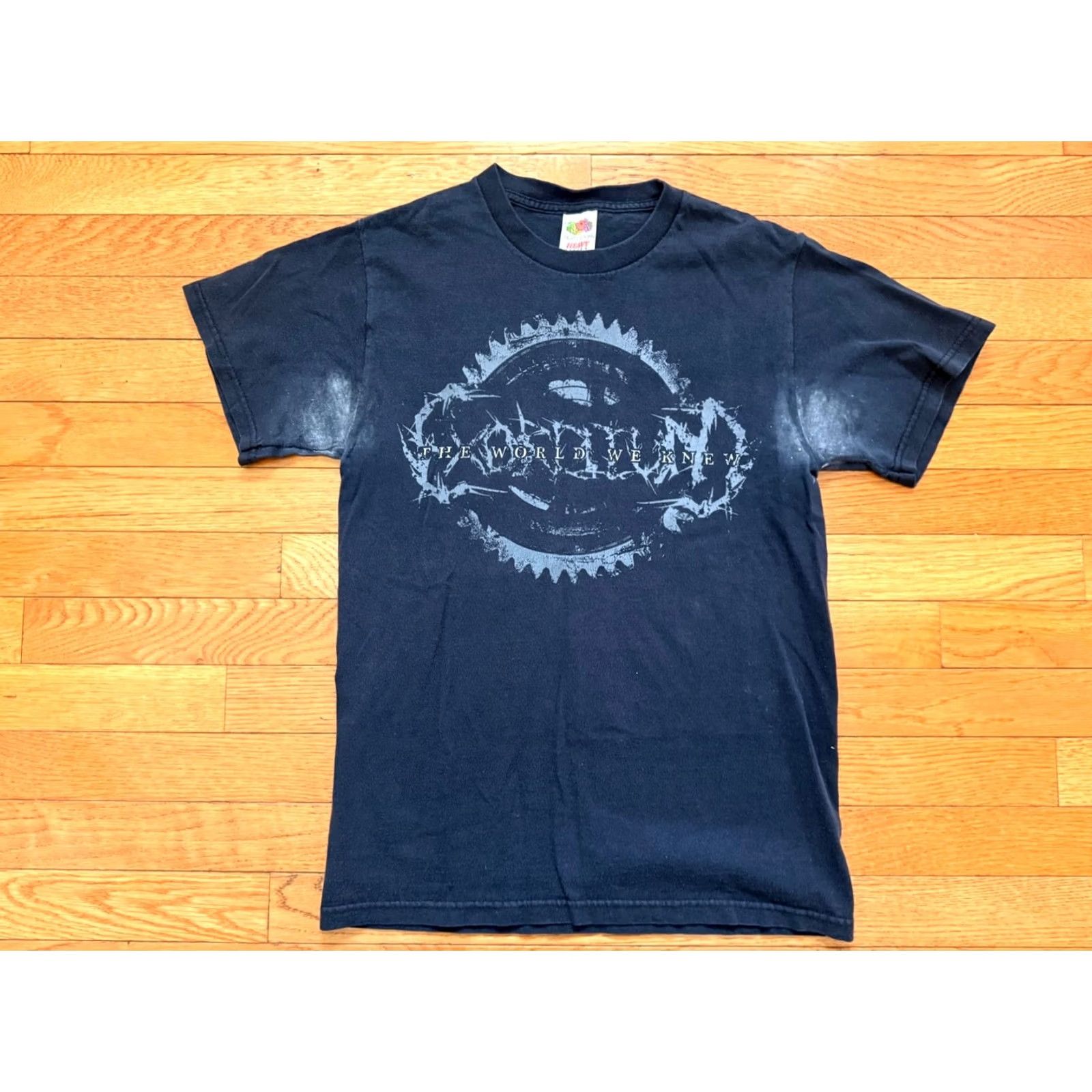 Gildan VINTAGE The World We Knew Shirt Black S Mens M S Short Sleeve Band Metal Music Seventh Dagger Gildan Size US S / EU 44-46 / 1 - 2 Thumbnail