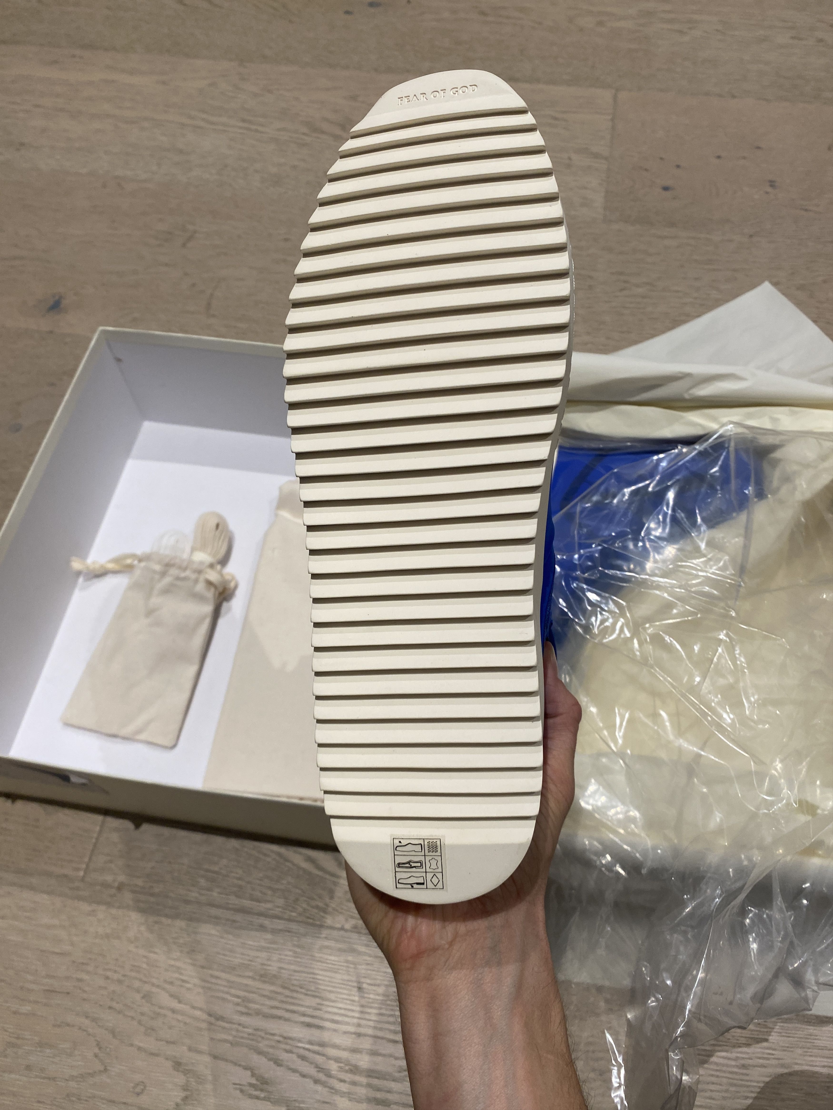 Fear of God $1195 FEAR OF GOD Royale Blue Nylon Military Sneaker High Size US 14 / EU 47 - 6 Thumbnail