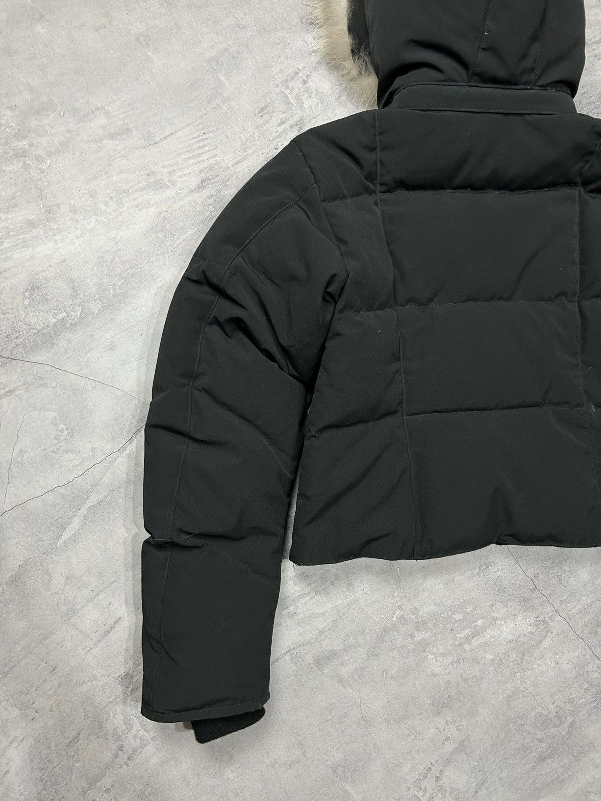Canada Goose × Vintage Canada Goose Black Chilliwack Bomber Small Black Size S / US 4 / IT 40 - 10 Thumbnail