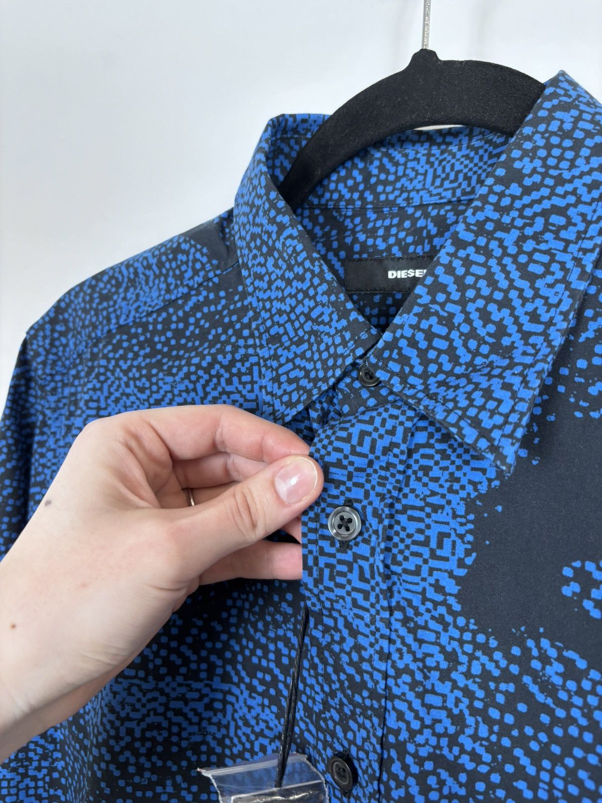Diesel Diesel Luxx NWT Men’s All Over Print Button Up Shirt Size US S / EU 44-46 / 1 - 9 Thumbnail
