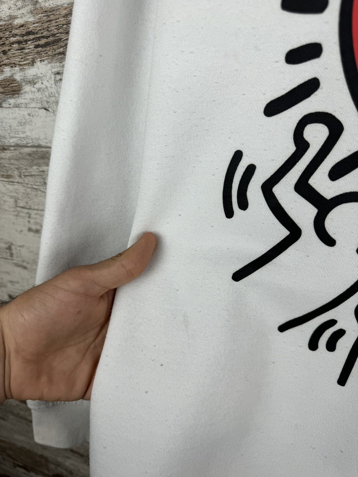 Japanese Brand × Keith Haring Vintage Keith Haring Sweatshirt big logo streetwear y2k Size US M / EU 48-50 / 2 - 9 Thumbnail