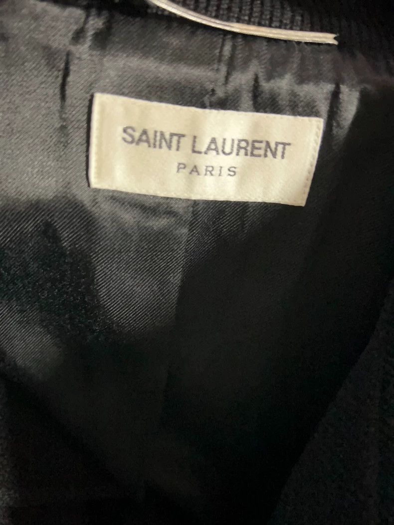 Saint Laurent Paris Saint Laurent Paris black and white Teddy jacket 2505-Nexta Size US S / EU 44-46 / 1 - 6 Thumbnail