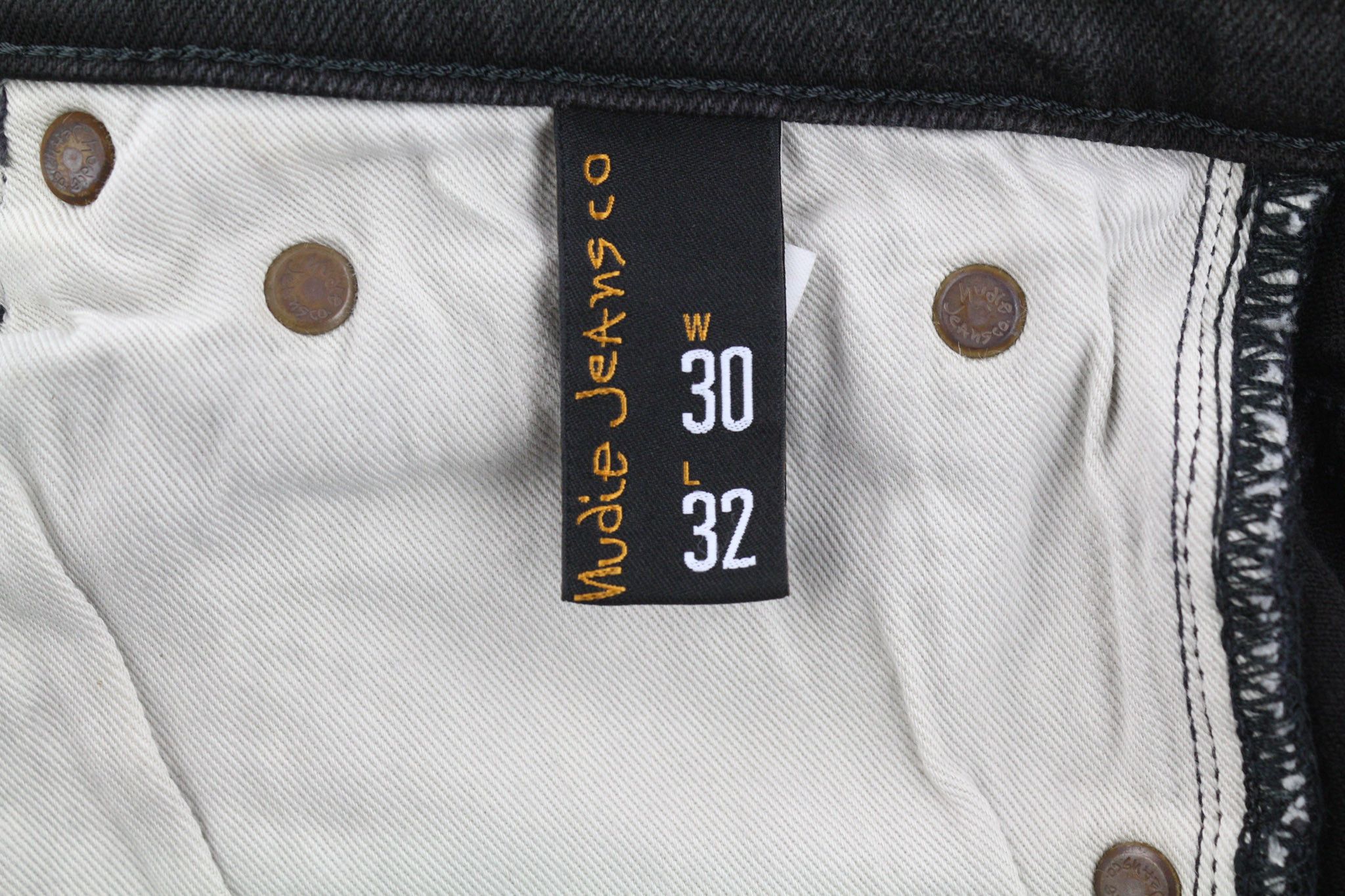 Nudie Jeans PIPE LED W30/L32 Grey Marble Organic Skinny Zip Dark 81911 Size US 30 / EU 46 - 7 Thumbnail