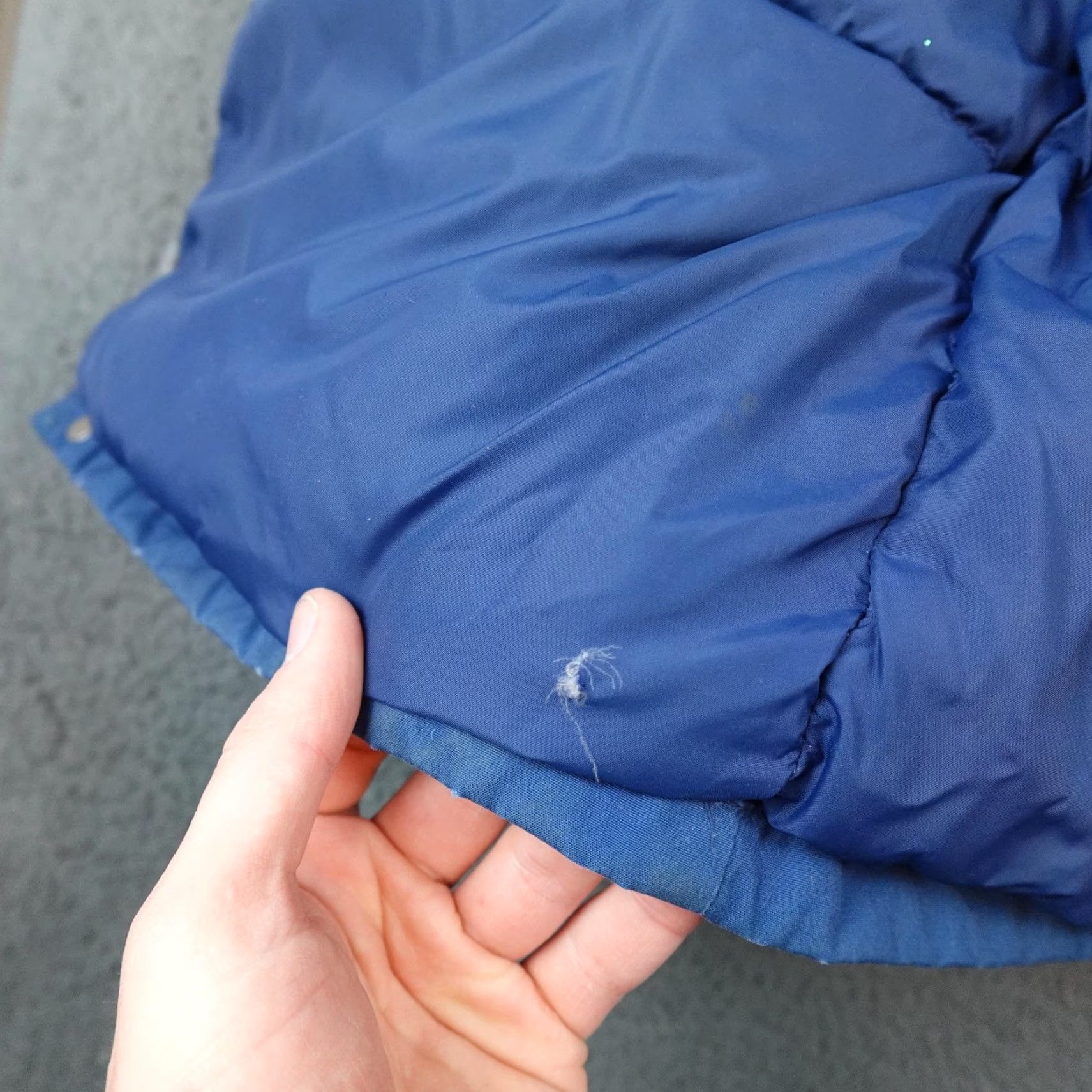 The North Face VINTAGE The North Face Jacket Mens Medium Blue Down Parka Made USA 80s Size US M / EU 48-50 / 2 - 6 Thumbnail