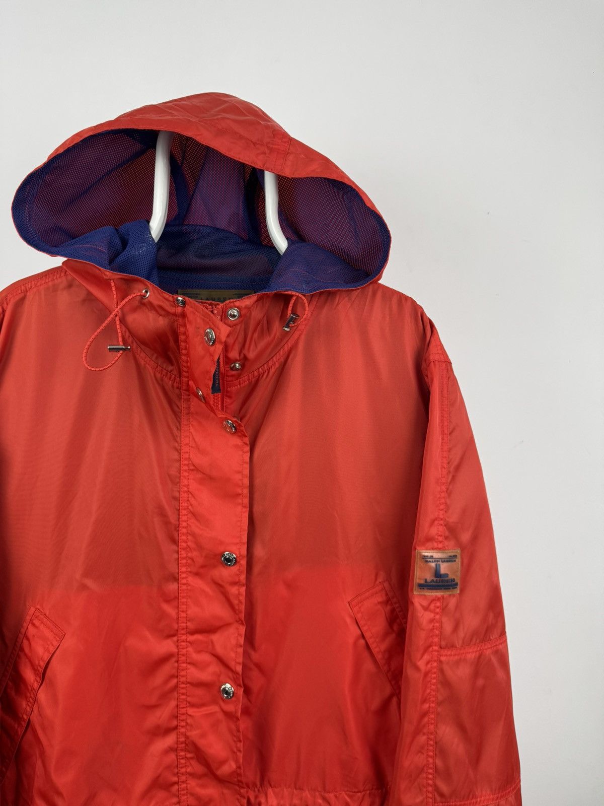 Polo Ralph Lauren Vintage Lauren Ralph Lauren Orange Rain Coat Jacket Size US L / EU 52-54 / 3 - 2 Thumbnail