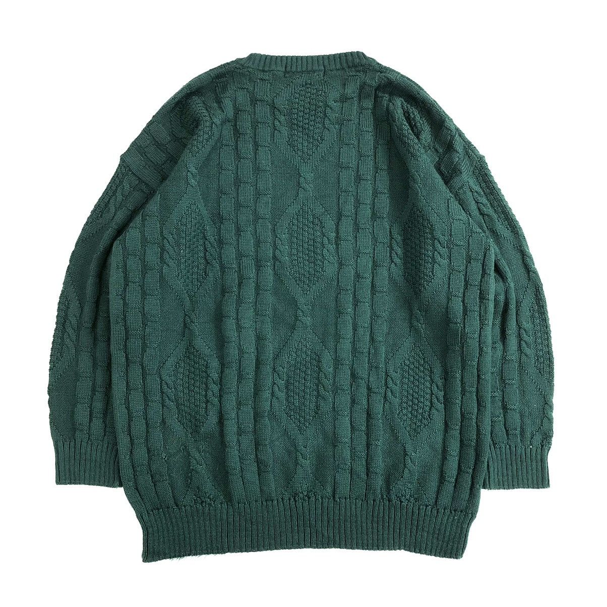 Burberry × Vintage Vintage 80s Burberrys Spell Out Knitwear Sweater Size US XL / EU 56 / 4 - 11 Thumbnail