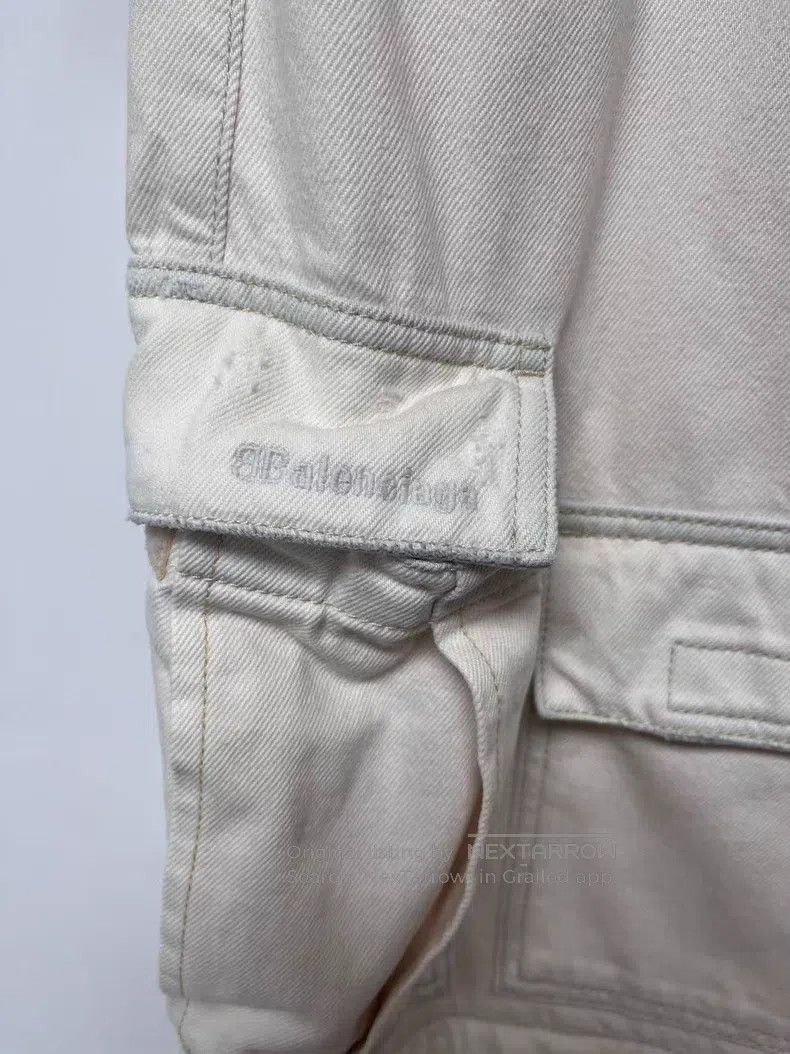 Balenciaga Balenciaga Solid Color Multi-Pocket Wide Leg Jeans Size US 30 / EU 46 - 3 Thumbnail
