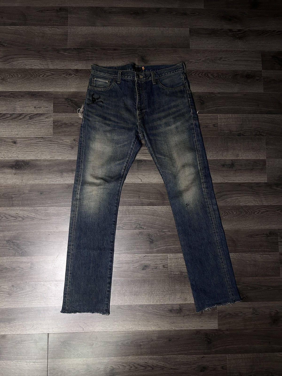 Undercover Undercover Arts & Crafts Skull denim Size US 34 / EU 50 - 1 Thumbnail