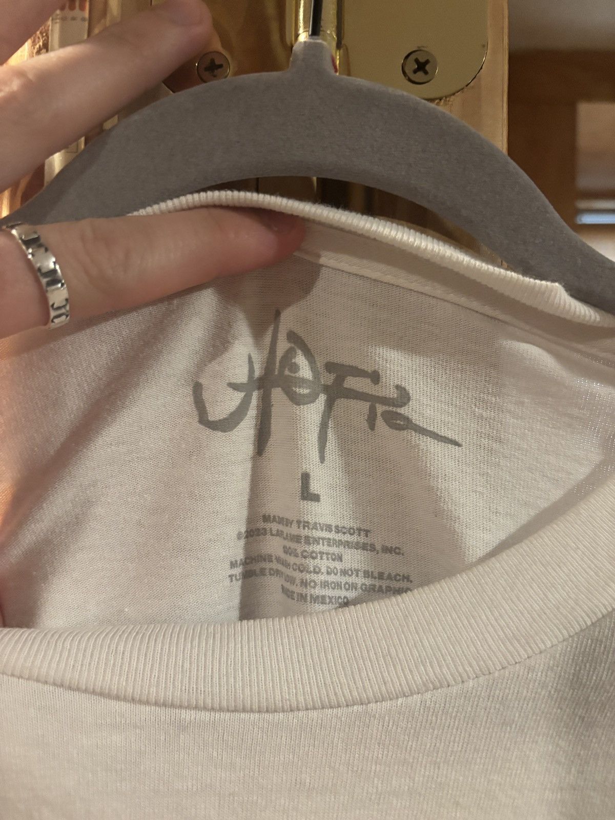 Travis Scott Travis Scott - Kaws Utopia Tee Size US L / EU 52-54 / 3 - 4 Thumbnail