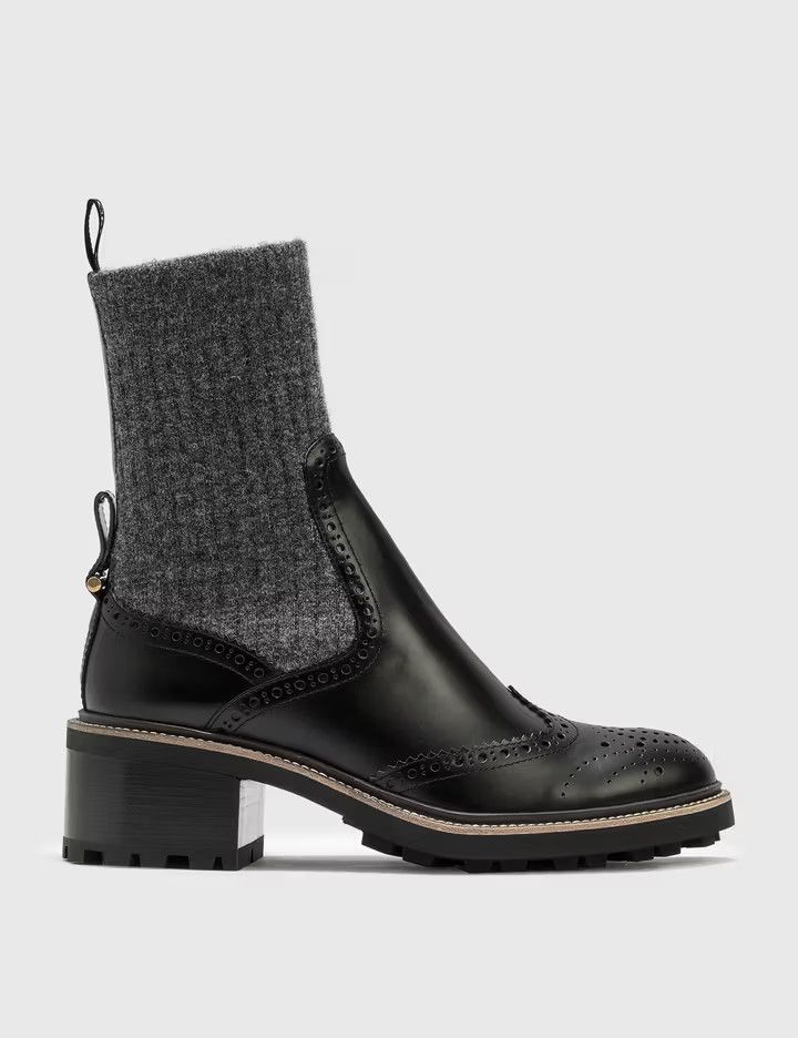 Chloe o1y0825 Ankle Boots in Black Size US 6 / IT 36 - 1 Thumbnail