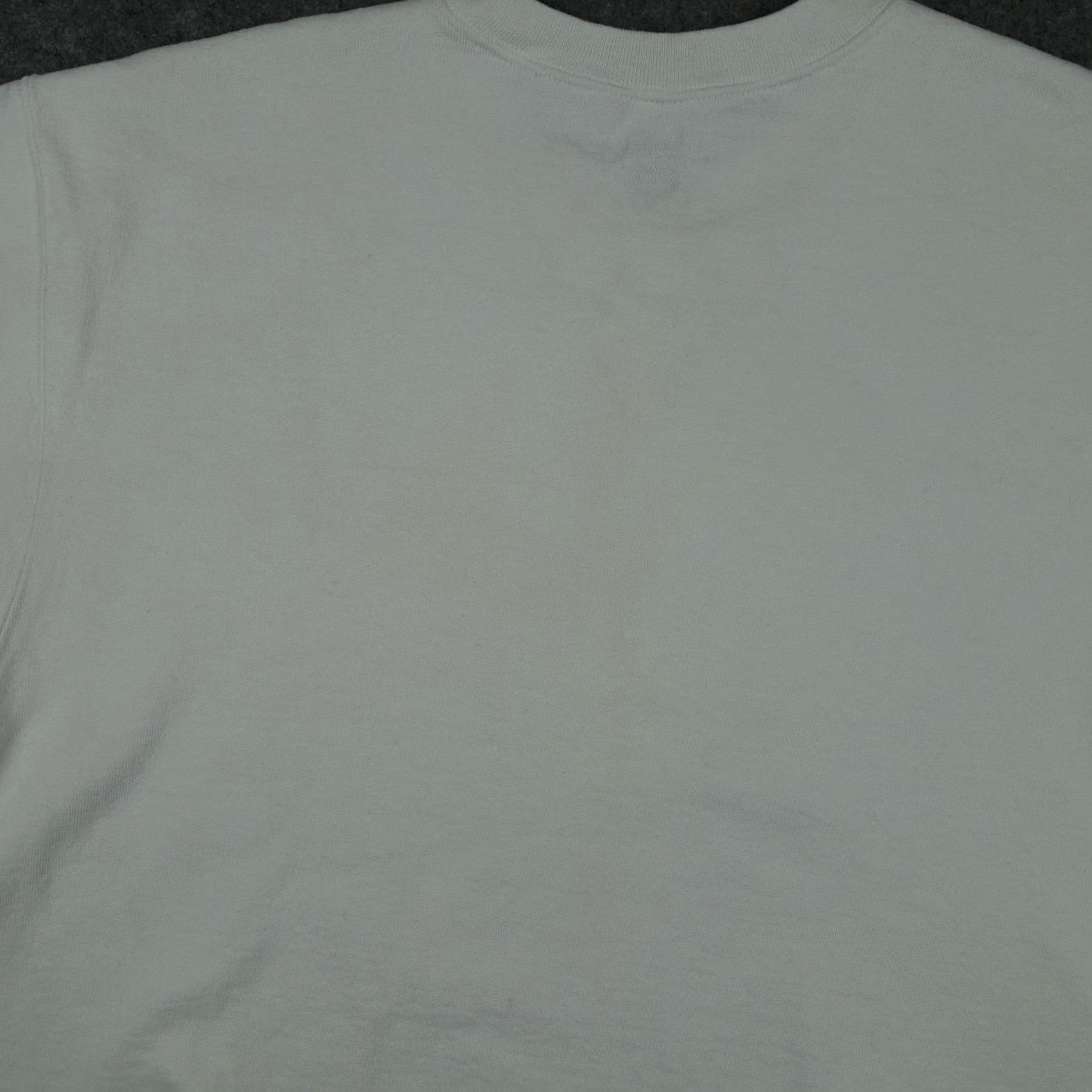 Fruit Of The Loom Fruit of The Loom Sweatshirt Mens Large White Fleece Pullover Blank 90s Crew Neck Pullover 90s Mens L White Size US L / EU 52-54 / 3 - 7 Thumbnail