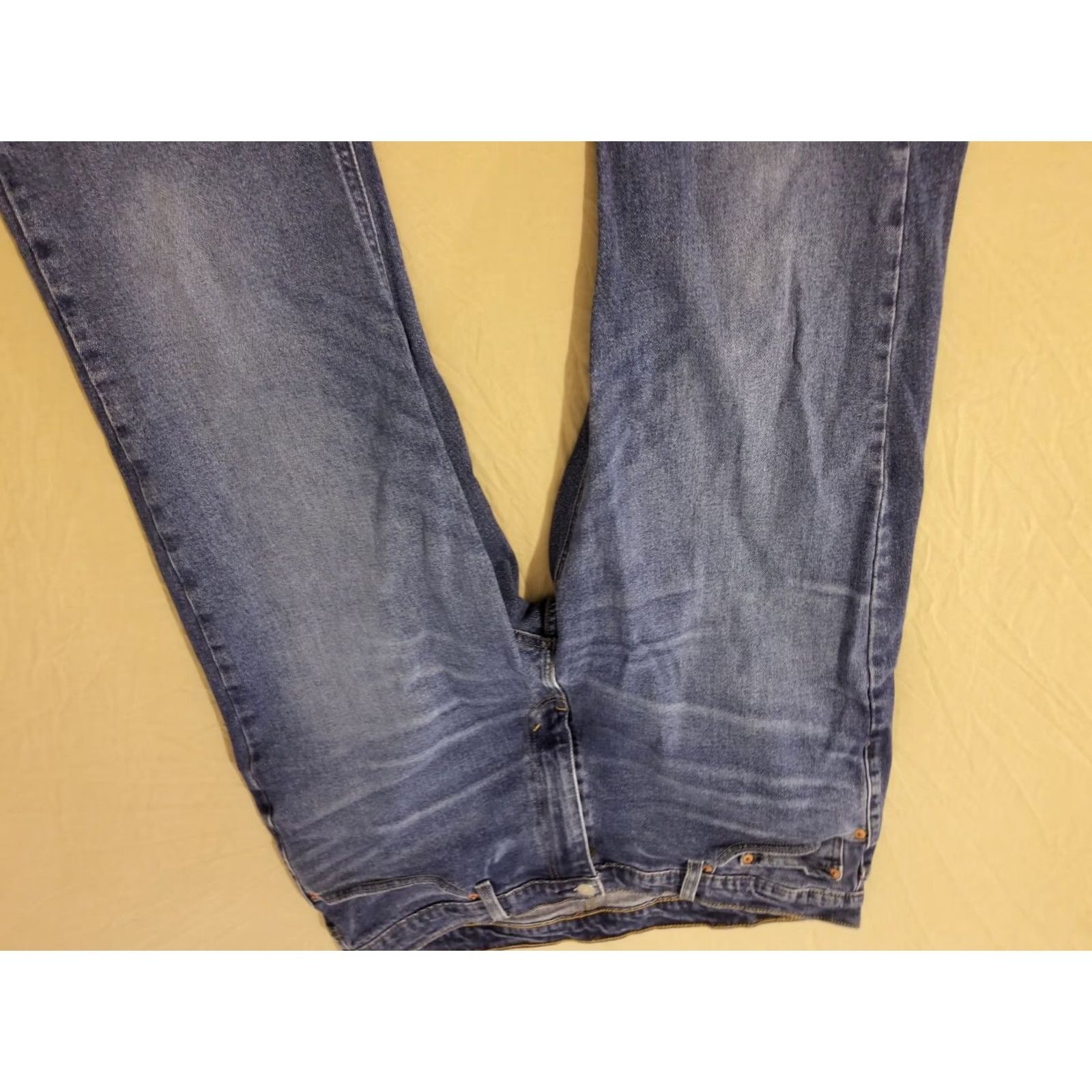 Levi's VINTAGE Levis 541 Jeans 38x34 Athletic Straight Denim Mens Jeans Blue 541 Levi's 38x34 Mens Size US 38 / EU 54 - 4 Thumbnail