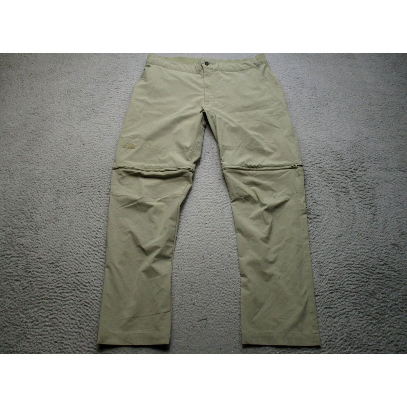 The North Face The North Face Hiking Pants Men Beige Convertible Zip Off Size US 36 / EU 52 - 2 Thumbnail
