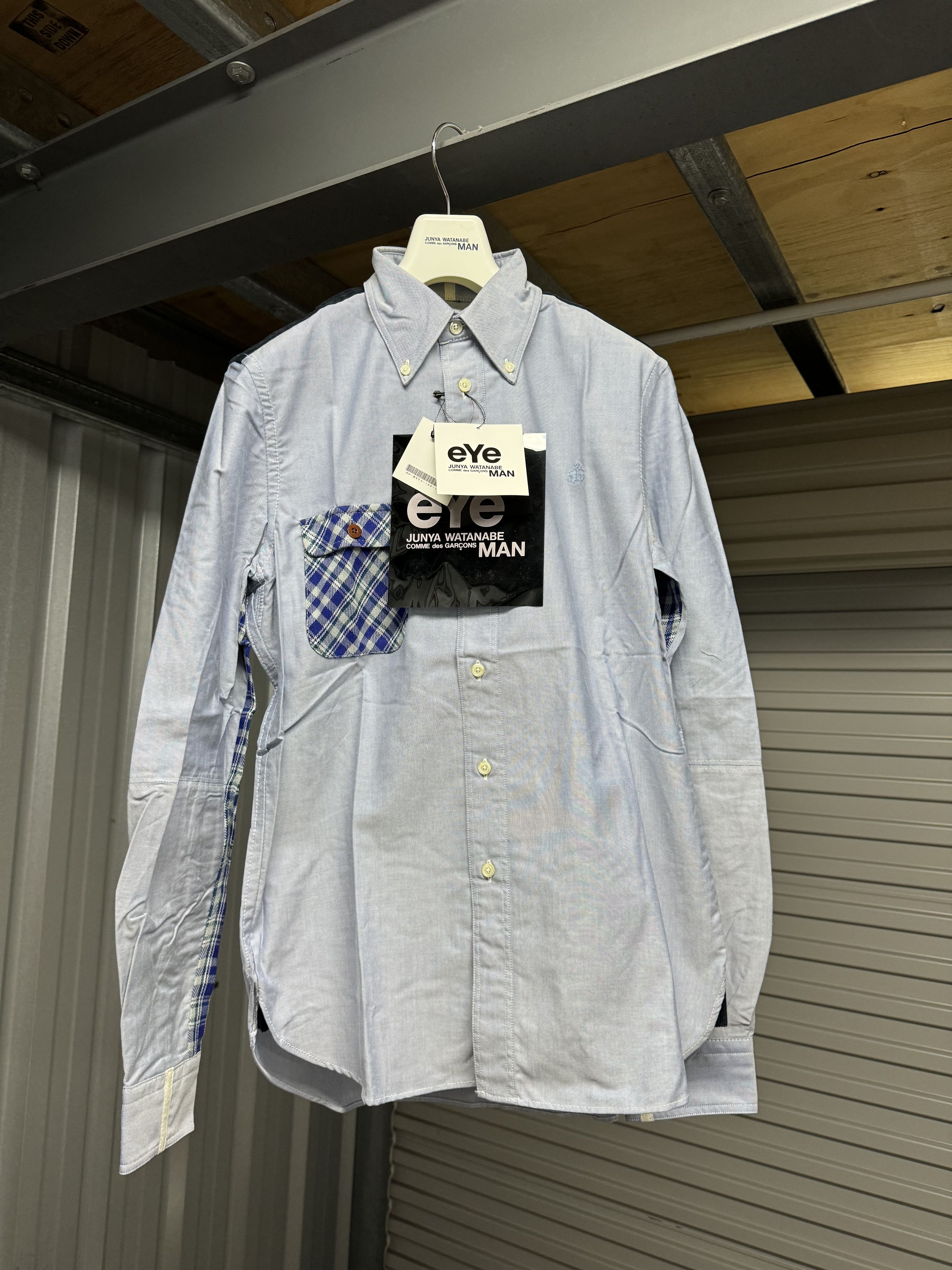 image of Man Eye Brooks Brothers Shirt New L Ad2011 in Blue, Men's (Size Large)