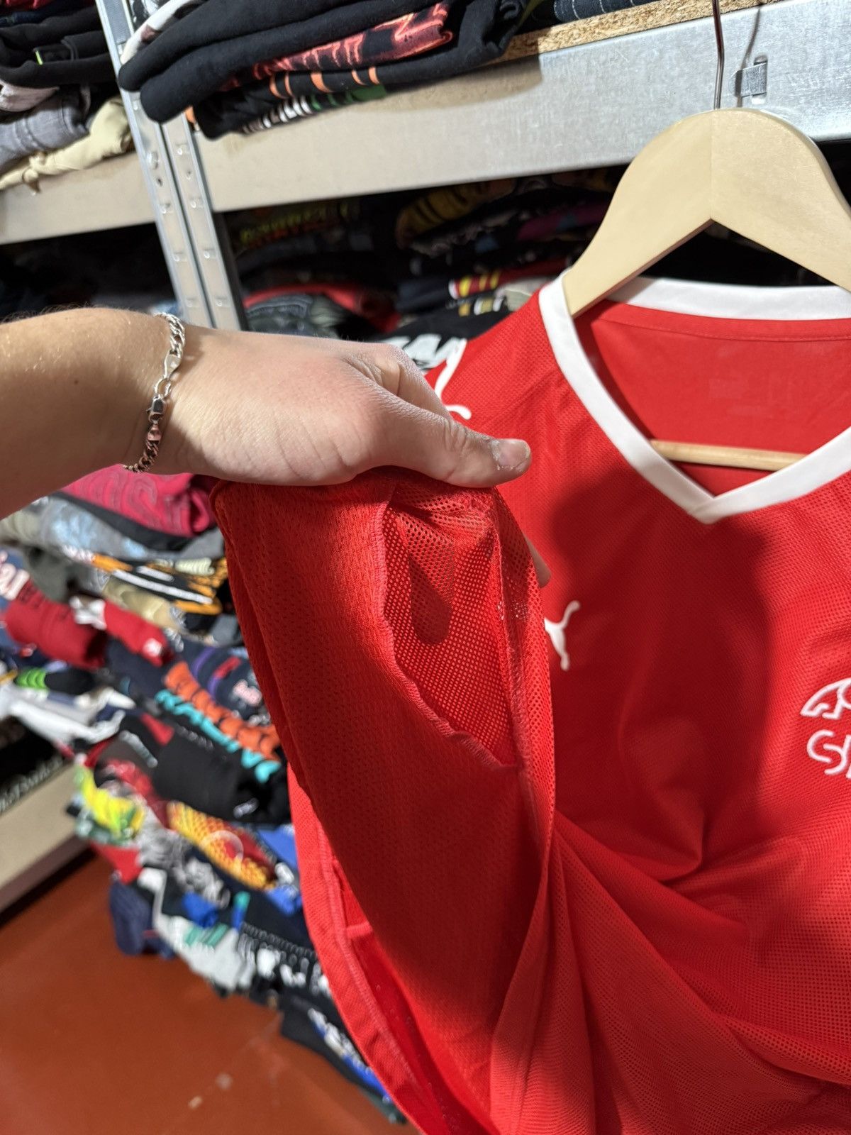 Puma Puma Switzerland 2008 2010 Home Football Soccer Retro Jersey Size US XL / EU 56 / 4 - 6 Thumbnail