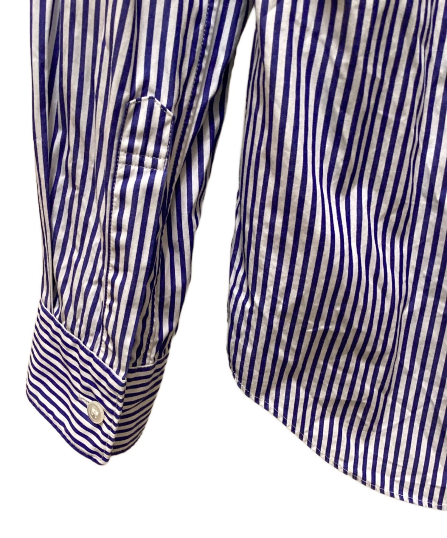 Comme des Garcons PLAY PLAY COMME des GARÇONS × CDG Heart Patch Striped Shirt L Size US L / EU 52-54 / 3 - 8 Thumbnail