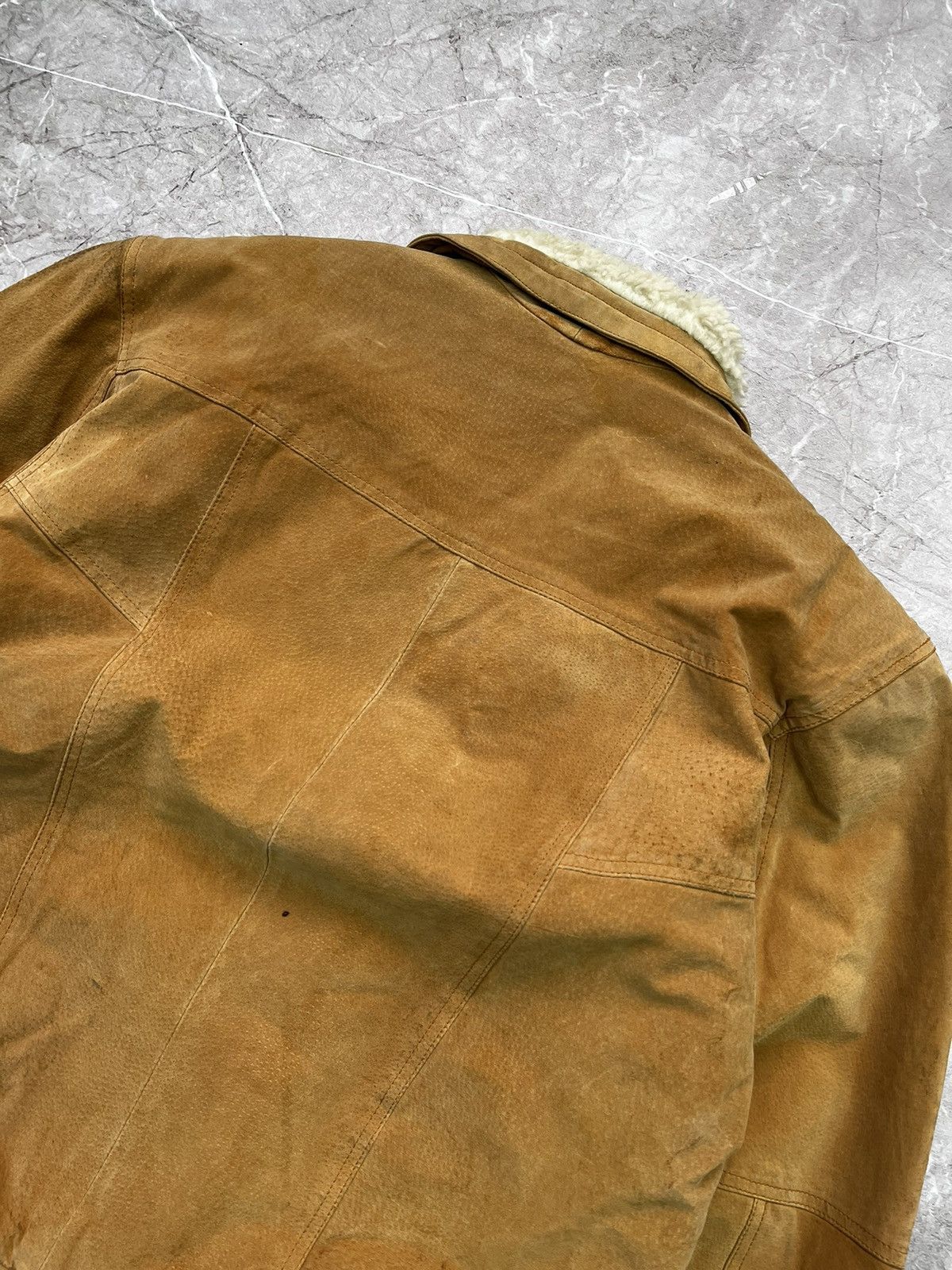 Leather × Vintage Vintage Suede Fringe Cowboy Western Leather Jacket Hype Rare Size US M / EU 48-50 / 2 - 13 Thumbnail