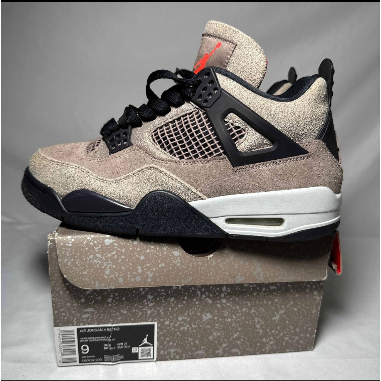 Jordan Brand × Nike Size 9 - Nike Air Jordan 4 Retro Taupe Haze Men's Shoes Size US 9 / EU 42 - 8 Thumbnail