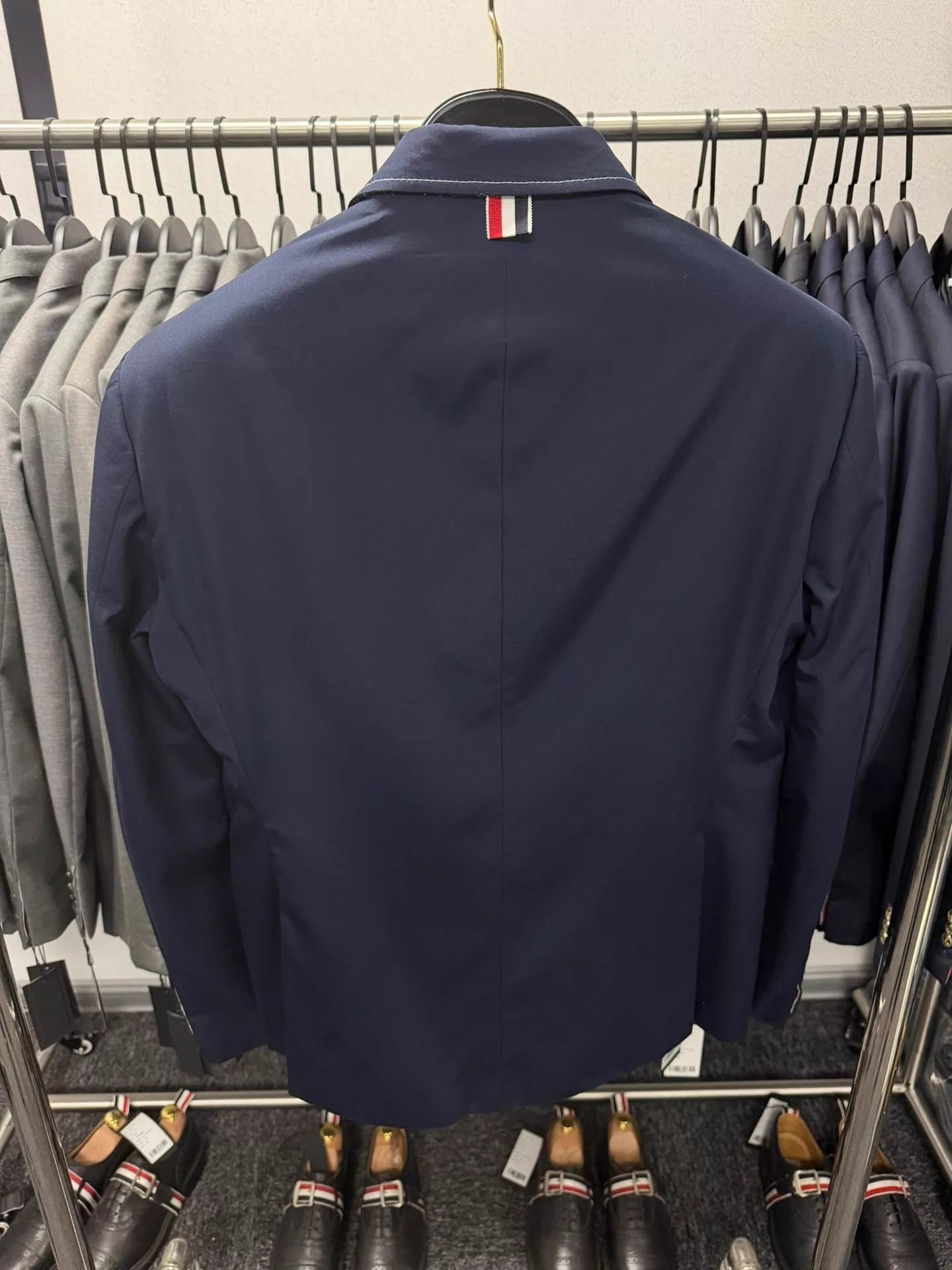 Thom Browne Thom Browne Men's Navy Gold Button Slim Fit Suit (Rare) Size 50R - 2 Thumbnail