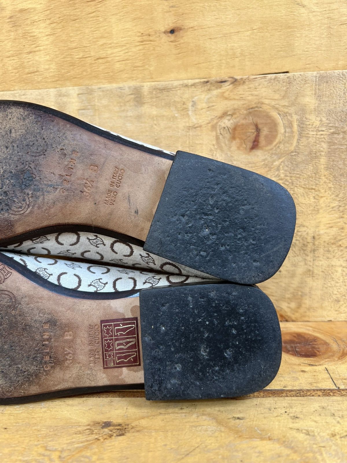 Celine × Hedi Slimane Celine Moccasins Women’s Flats Shoes Size EU 36.5 / US 5.5 Size US 6.5 / IT 36.5 - 16 Thumbnail