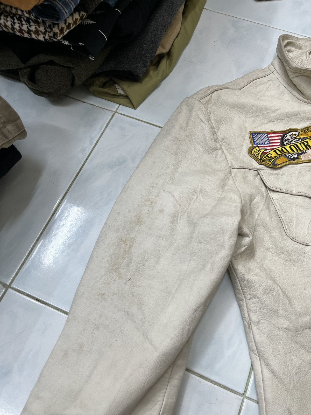 Japanese Brand 🔥🔥🔥ARCHIVE OUTLAW YOKYO JAPAN LEATHER JACKET Size S / US 4 / IT 40 - 18 Thumbnail