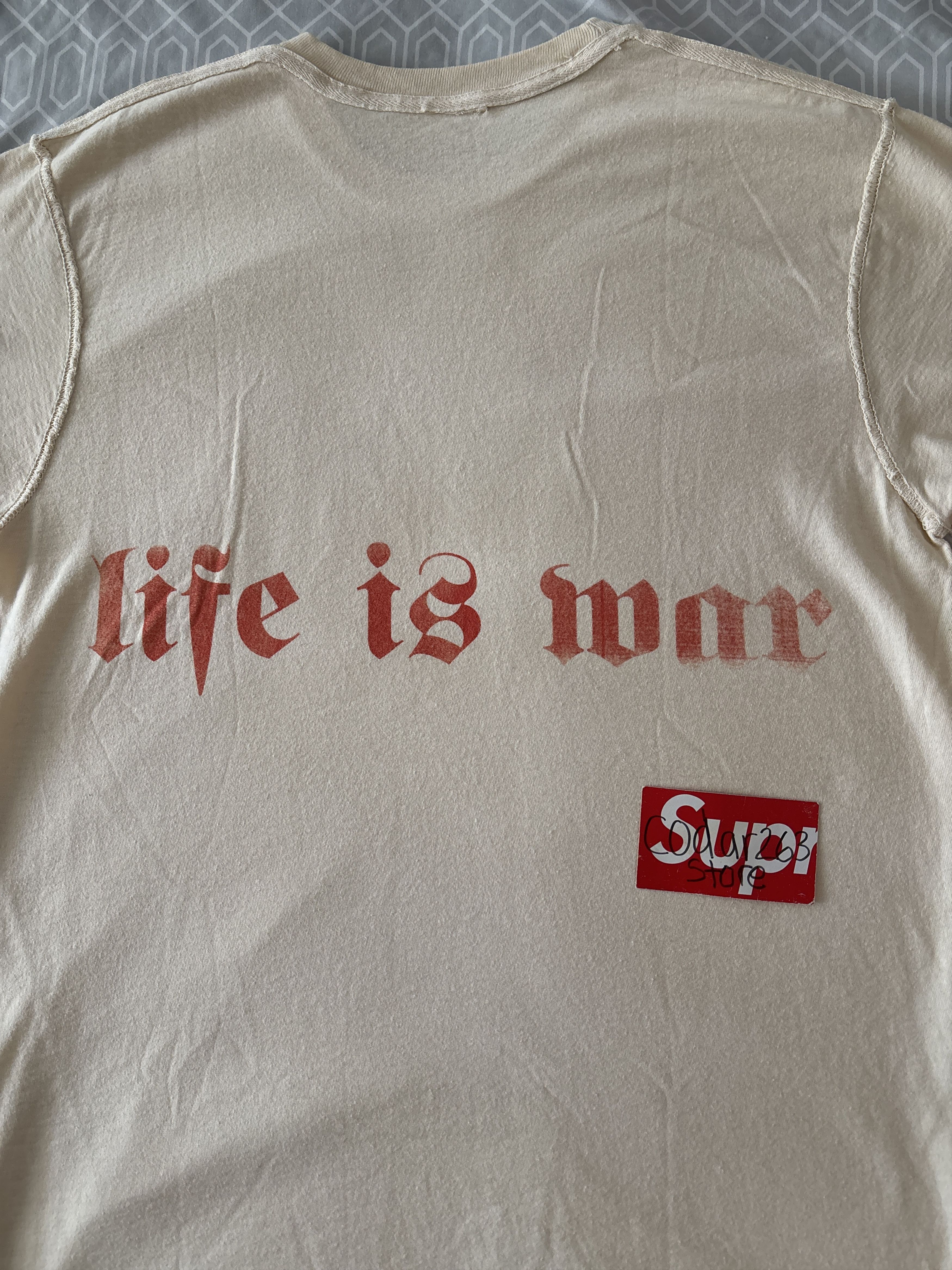 Playboi Carti Life Is War Crash Tee Mitch Modes Mickey Mouse Anarchy Opium Size US M / EU 48-50 / 2 - 4 Thumbnail