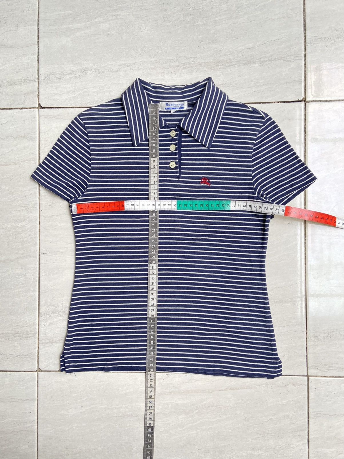Burberry BURBERRY Striped T-shirt Size US XS / EU 42 / 0 - 6 Thumbnail