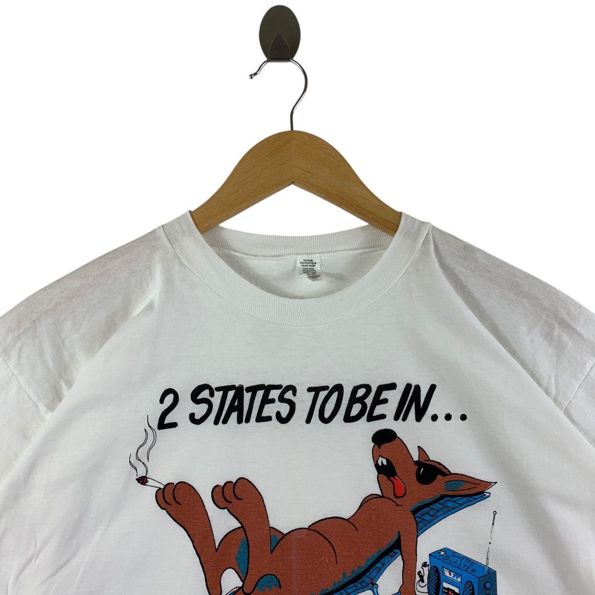 Vintage Vintage HUMOR Tee Big printed tee Size US S / EU 44-46 / 1 - 2 Thumbnail