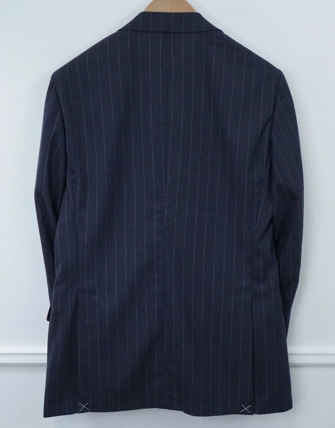 Suitsupply Men Suitsupply Blazer Havana Traveller Navy Blue Wool US40 Size 40R - 2 Thumbnail