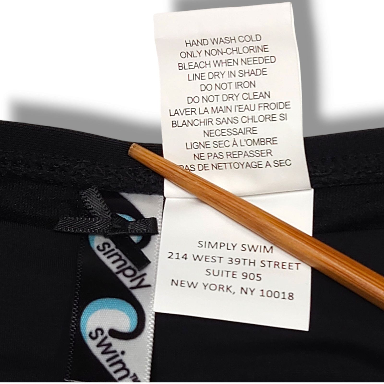 Other NWT Simply Swim Modest Swim Skirt Skort Bottom Sz. 18W Black Size ONE SIZE - 4 Thumbnail