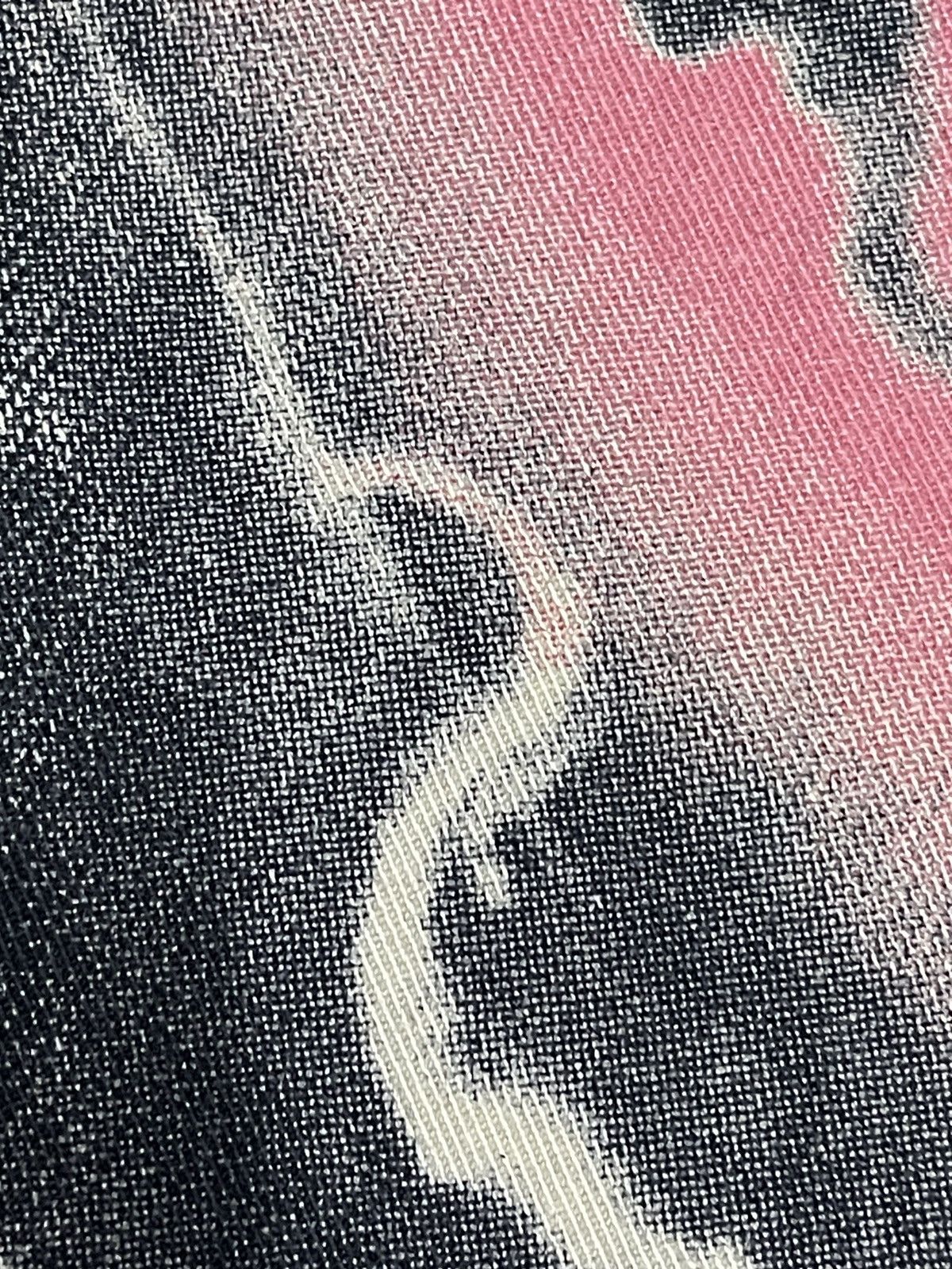Designer × Jean Jeans American wolf Graphic Design Rare Size US 29 - 7 Thumbnail