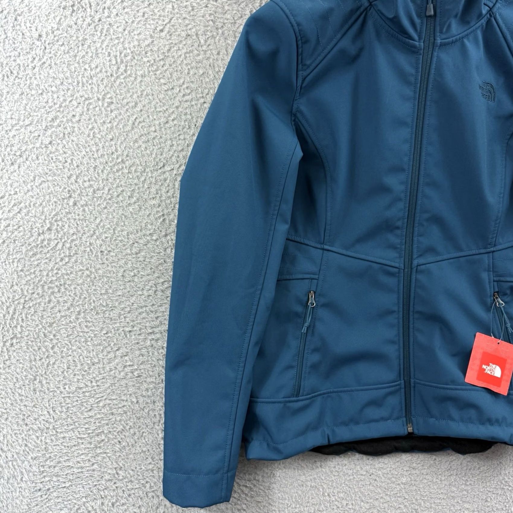 The North Face The North Face Jacket Women Small Blue Fleece Zip Prussian Windwall Outdoor NWT Size S / US 4 / IT 40 - 4 Thumbnail
